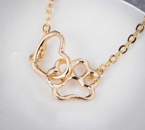Pulseira Amor Pet (dourado/prateado)