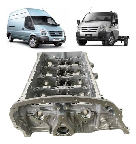 Cabeçote Com Válvulas Ford Transit 2.2 Diesel De 2012 À 2014
