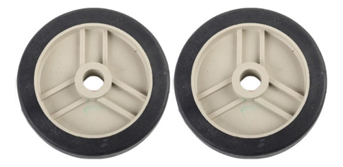 2 Ruedas Para Compresor De Aire (tornillos No 5 Pulgadas