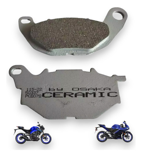 Balatas Delanteras Yamaha Mt03/ R3 Semimetalicas