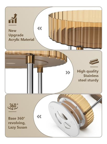 Organizador Giratorio De 2 Niveles Lazy Susan - Organizador