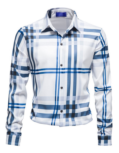 Camisa De Algodón Y Lino Para Hombre, Camisa Casual, Camisas