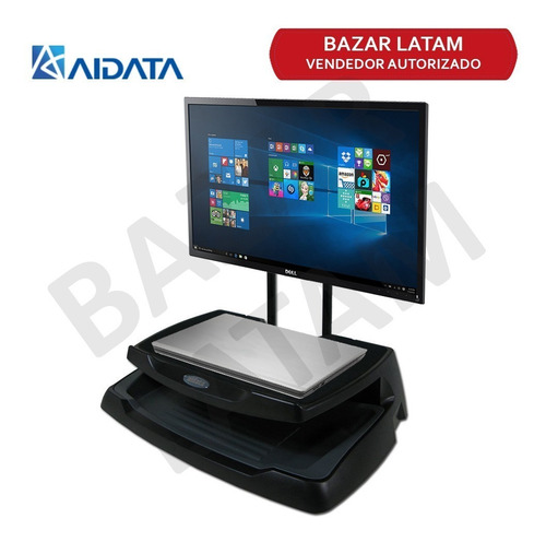 Base Soporte Monitor Aidata Escritorio Altura Notebook Pc