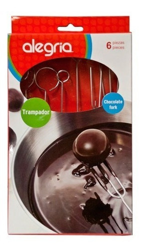 Set 6 Trampador Chocolate Reposteria Lujo Chef Bombon Trufa