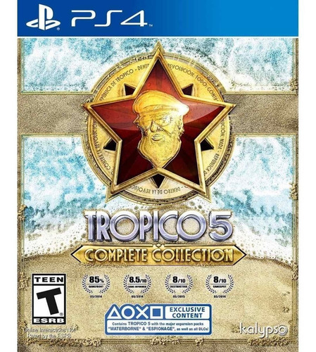 Juego multimedia físico Tropico 5 Complete Collection para PS4 | Kalypso