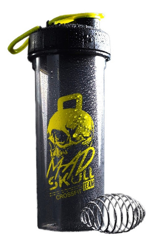 Shaker Mad Skull Vaso Gym Caramañola 750 Bpa Free No Toxico