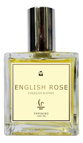 Perfume Feminino Floral English Rose 100ml