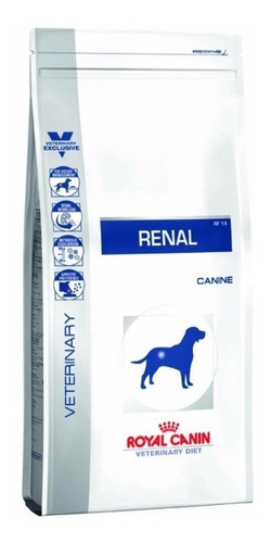 Alimento Royal Canin Veterinary Diet Canine Renal para perro adulto todos los tamaños sabor mix en bolsa de 2kg