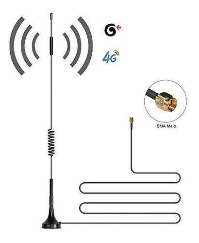 Lysignal 700 mhz 2700mhz 12db Omni Direccional Sma Antena Co