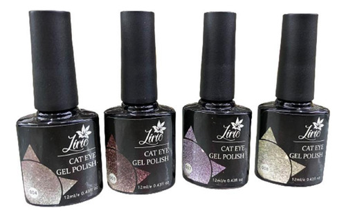 12 Esmaltes Cat Eye Unhas De Longa Duração Secar Na Cabine