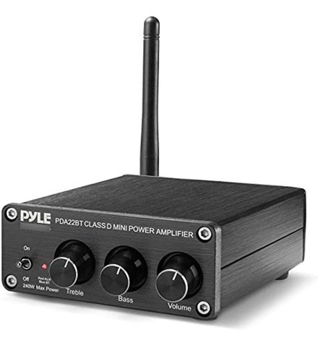 Pyle Compact Potente Amplificador De Audio Para El Hogar Rec