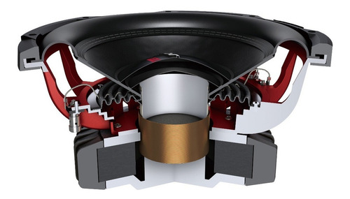 Subwoofer Pioneer Samurai TS-W3020Pro de 12 pulgadas, 1800 W, 1 E, 4 ohmios, color negro