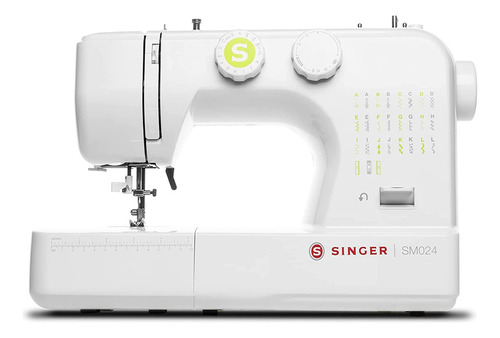 Singer | Sm024 Máquina De Coser Con Kit De Accesorios Incl. Color Verde