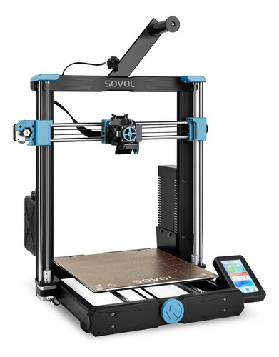 Impresora 3D Sovol Sv06 Plus (300 mm x 300 mm x 340 mm) Color negro y azul