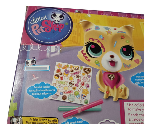 Littlest Pet Shop Deco Pets Colley 2012 De Colección Nuevo