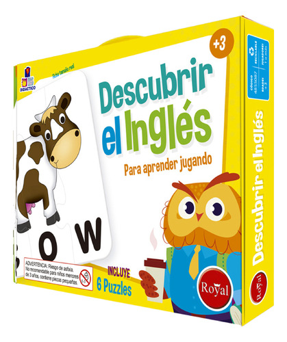 Juego Descubrir El Inglés En Valija Royal Universo Binario