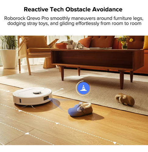 Robot Aspirador Y Trapeador Roborock Qrevo Pro Con Flexiarm