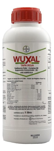 Fertilizante Wuxal® Tapa Roja X (2 Lts)