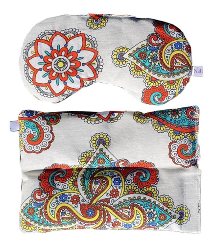 Imagen 4 de 6 de Almohadillas Termicas Semillas Trio: Cuello Antifaz Multiuso