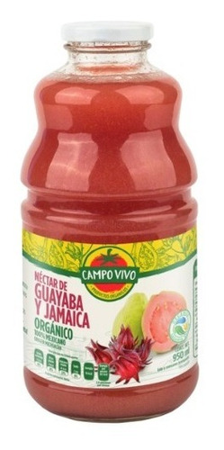 Néctar De Guayaba Jamaica Campo Vivo 950ml