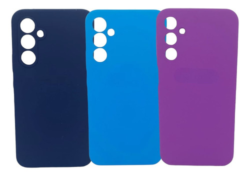 Estuche Silicone Case Cerrado Para Samsung A55