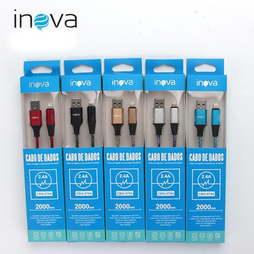 Cable De Carga 2 Metros Para iPhone 5 6 7 8 9 10 11 12 13 X