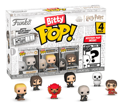 Funko Bitty Pop! Harry Potter - Voldemort 4 Pack