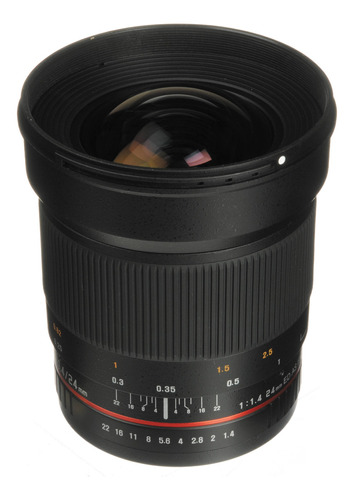 Samyang 24mm F/1.4 Ed As Umc Wide-angle Lente Para Canon