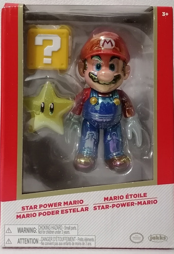 Figura Super Mario Poder Estelar 