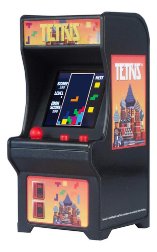 Pequeña Arcade Tetris, Multicolor, 3.75 Pulgadas