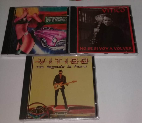 Vitico Llegado Hora Vitiken No Sé Volver Lote X 3 Cds Kktus