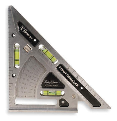 C.h. Hanson 3060 Pivot Square,aluminum,11 X 8 In,holster Ggh