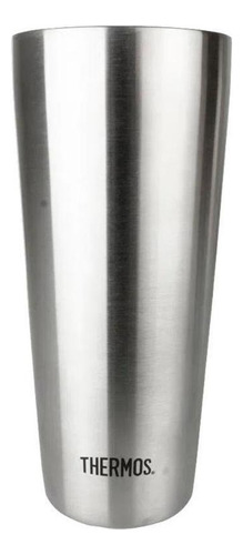 Copo Térmico Thermos Dublin Inox 400ml Liso Cor Cinza 400ml