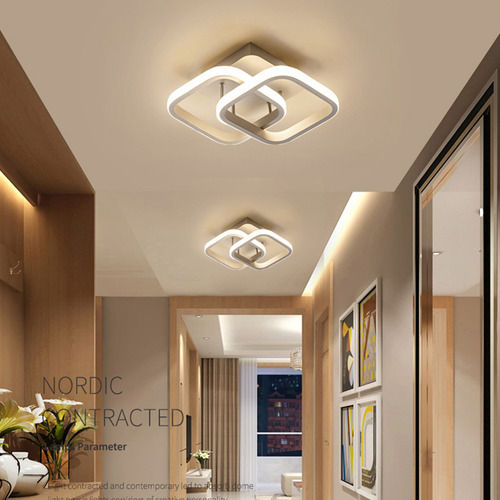 Luces Led De Techo Para Entrada, Luces De Pasillo, Minimalis