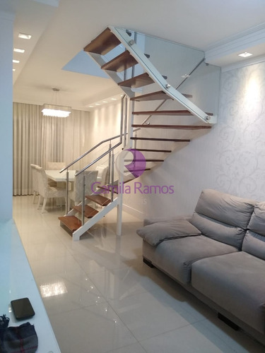 Imagem 2 de 19 de Excelente Sobrado À Venda Em Condomínio Fechado (vitória Park), Chácara Faggion, Suzano/sp. - So0246 - 68334452