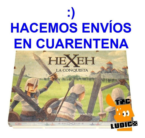 Hexeh La Conquista - Estrategía Edición De Lujo - Toc Lúdico