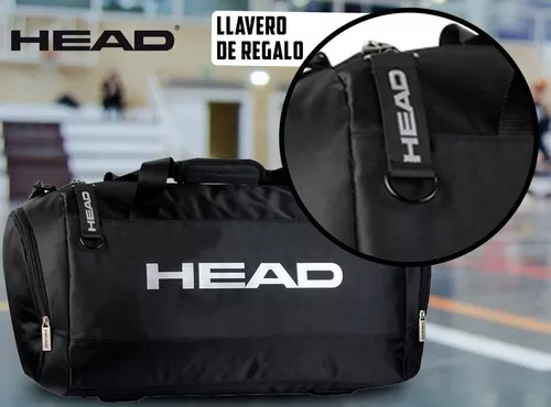 Imagen 5 de 8 de Bolso Head Deportivo Gym Urbano Llavero Monedero Y Botinero