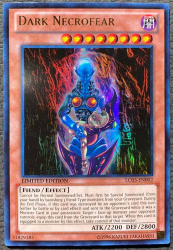 Yu-gi-oh! Dark Necrofear - Ultra Rare