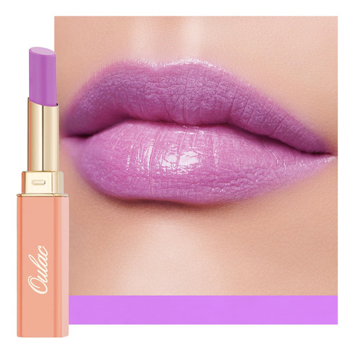 Oulac Lapiz Labial Purple Peach  Balsamo Labial Hidratante