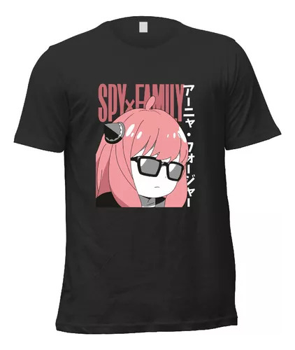 Remera Anime Spy X Family Anya Forger N10 A2 Unisex