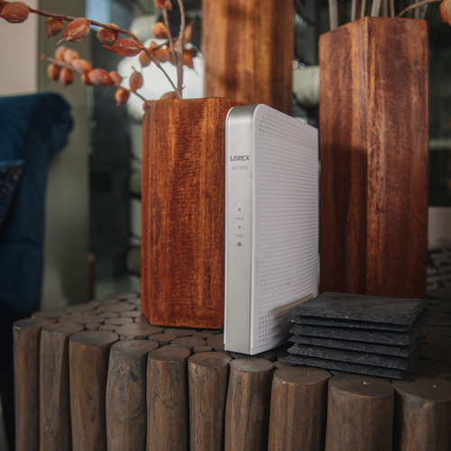 Lorex - Sistema NVR Wi-fi Halow de 4k y 1 TB con cámaras de seguridad con batería para exteriores
