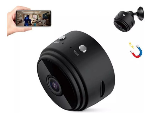 Camara Mini Espia Wifi Memoria Cuidado De Nenes, Mascotas 