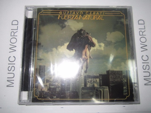 Gustavo Cerati Fuerza Natural Cd Importado U.s.a