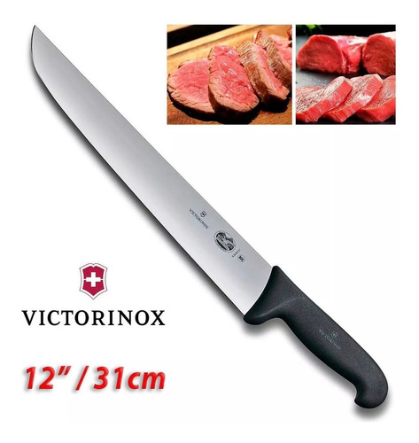 Cuchillo Cocina Carniceria Profesional Victorinox Acero 12 