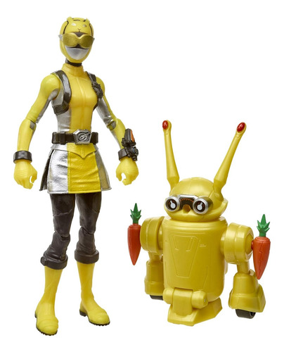 Figura Power Rangers Yellow Ranger & Morphin Jax Beast