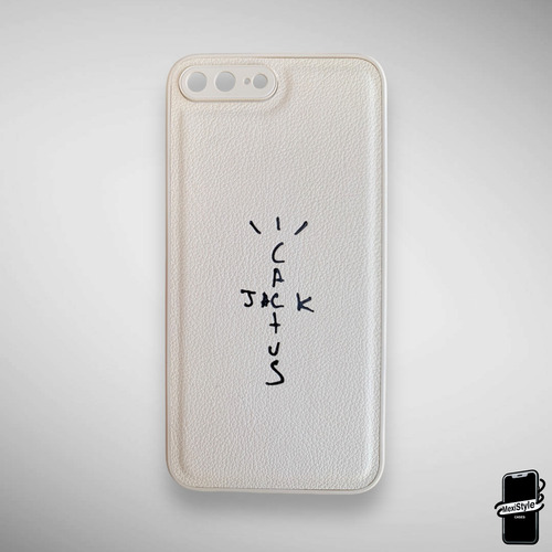 Funda Case Para Iphone 7 Plus / 8 Plus Travis Scott Uso Rudo Blanco Iphone 7 Plus / 8 Plus
