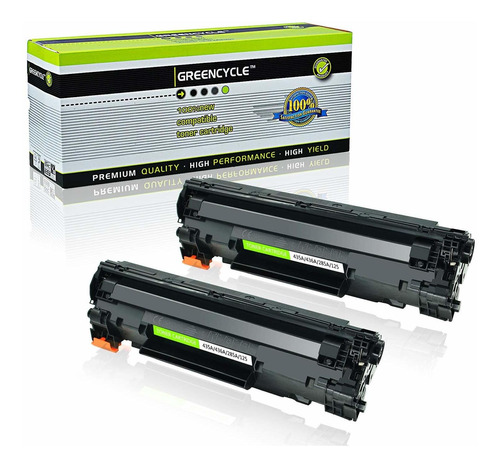 Toner Alternativo ( X2 ) Negro 125 3484b001aa 125 Crg 125 Lbp6000 Lbp6030w Mf3010 