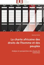Comprar Libro: La Charte Africaine Des Droits De Løhomme Et Des Et