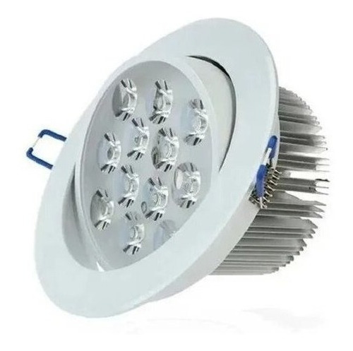 Spot Led Embutir 11w Redondo Bivolt