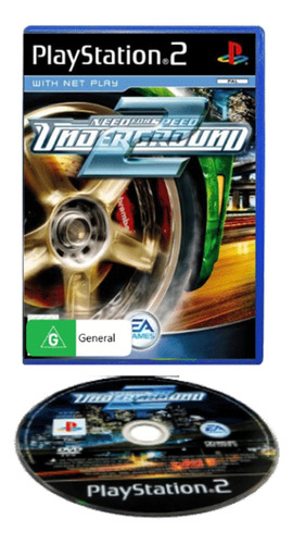 Need For Speed Underground 2 Juego Ps2 Original Pal Fisico